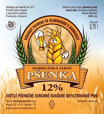 Dobrušská jarní pšenka