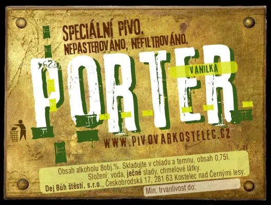 Šnajdr Porter vanilkový