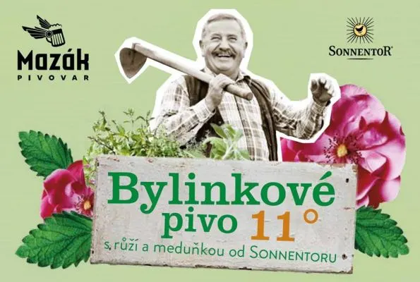 Mazák Bylinkové pivo