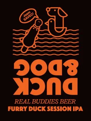 Duck & Dog Furry Duck