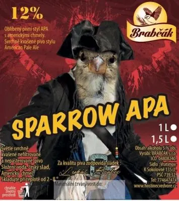 Brabčák Sparrow APA