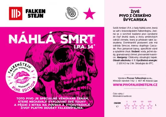 Falkenštejn Náhlá smrt PINK