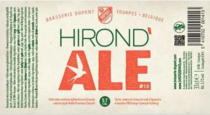 Dupont Hirond’ Ale  #1.0