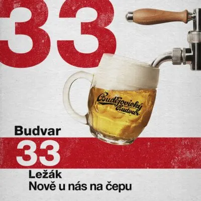 Budweiser Budvar 33 Ležák