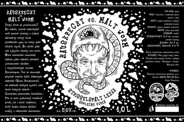 Hauskrecht vs. Malt Worm Strisselspalt Lager