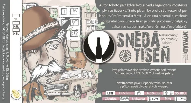 Nomád Snědá tíseň