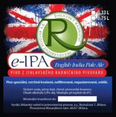 Radniční speciál e-IPA