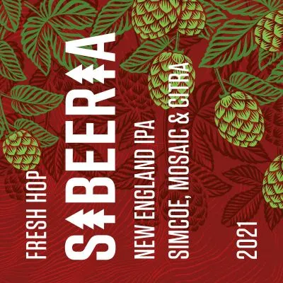 Sibeeria Fresh Hop New England IPA (Simcoe, Mosaic & Citra)
