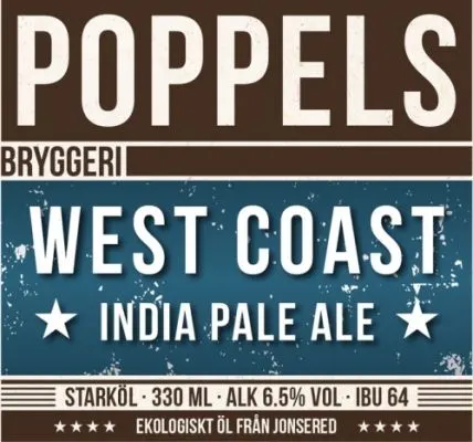 Poppels West Coast IPA