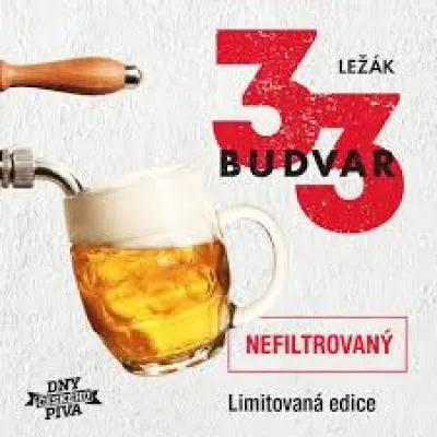 Budweiser Budvar 33 nefiltr