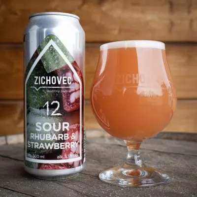 Zichovec Sour Rhubarh & Strawberry