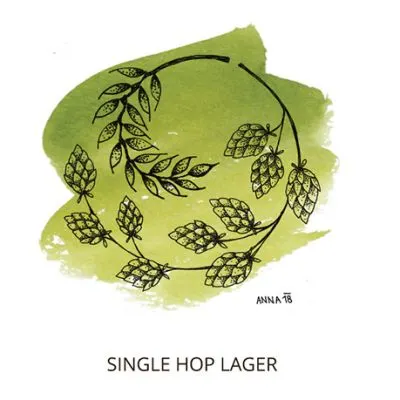 Pivečka Single Hop Lager Blues