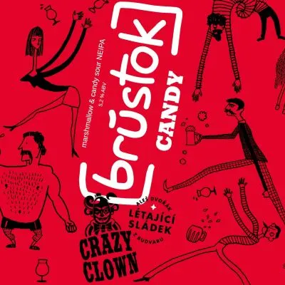 Crazy Clown Brustok Candy