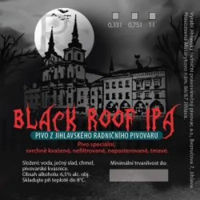 Radniční speciál Black Roof IPA