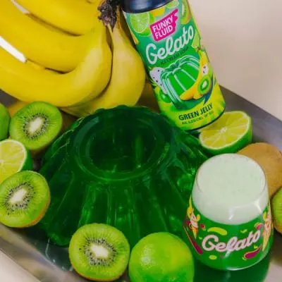 Funky Fluid Gelato: Green Jelly