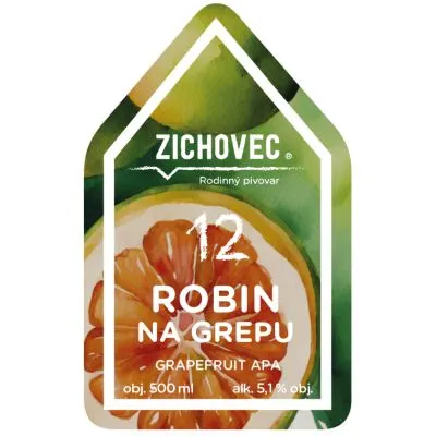 Zichovec Robin na grepu