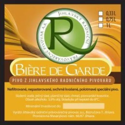 Radniční speciál Bière de Garde